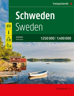 Abbildung von Freytag & Berndt | freytag & berndt Autoatlas Schweden. 1:250.000 | 1. Auflage | 2026 | beck-shop.de