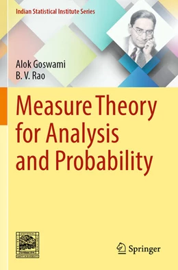 Abbildung von Goswami / Rao | Measure Theory for Analysis and Probability | 1. Auflage | 2026 | beck-shop.de