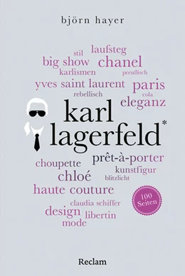 Abbildung von Hayer | Karl Lagerfeld. 100 Seiten | 1. Auflage | 2026 | beck-shop.de
