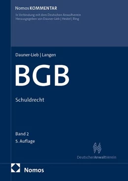 Abbildung von Dauner-Lieb / Langen | Bürgerliches Gesetzbuch: Schuldrecht | 5. Auflage | 2026 | beck-shop.de