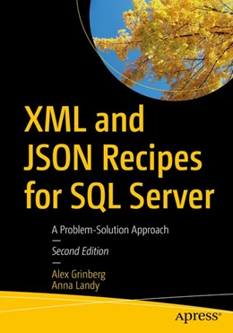 Abbildung von Grinberg / Landy | XML and JSON Recipes for SQL Server | 2. Auflage | 2026 | beck-shop.de