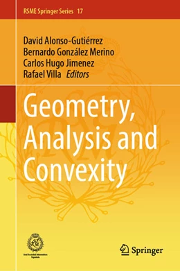 Abbildung von Alonso-Gutiérrez / González Merino | Geometry, Analysis and Convexity | 1. Auflage | 2026 | beck-shop.de