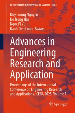 Abbildung von Nguyen / Hai | Advances in Engineering Research and Application | 1. Auflage | 2026 | beck-shop.de