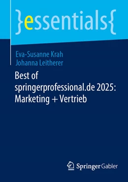 Abbildung von Krah / Leitherer | Best of springerprofessional.de 2025: Marketing + Vertrieb | 1. Auflage | 2026 | beck-shop.de