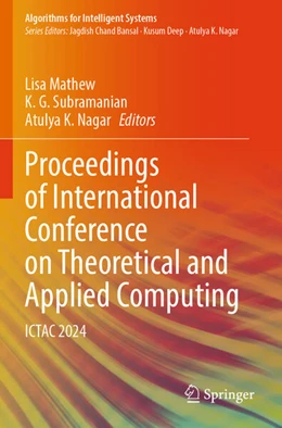 Abbildung von Mathew / Subramanian | Proceedings of International Conference on Theoretical and Applied Computing | 1. Auflage | 2026 | beck-shop.de