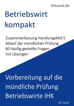 Abbildung von Fischer | Betriebswirt kompakt | 1. Auflage | 2026 | beck-shop.de