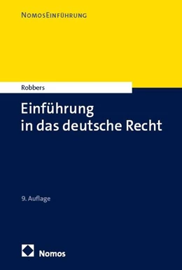 Abbildung von Robbers | Einführung in das deutsche Recht | 9. Auflage | 2026 | beck-shop.de