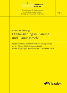 Abbildung von Hilbert | Digitalisierung in Planung und Planungsrecht | 1. Auflage | 2026 | beck-shop.de