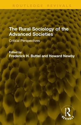 Abbildung von Buttel / Newby | The Rural Sociology of the Advanced Societies | 1. Auflage | 2026 | beck-shop.de