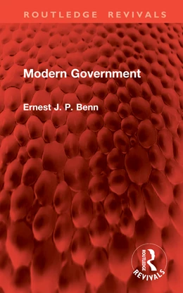 Abbildung von Benn | Modern Government | 1. Auflage | 2026 | beck-shop.de