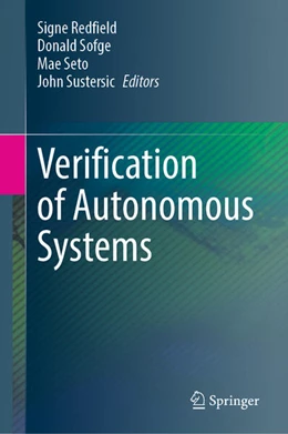 Abbildung von Redfield / Sofge | Verification of Autonomous Systems | 1. Auflage | 2026 | beck-shop.de
