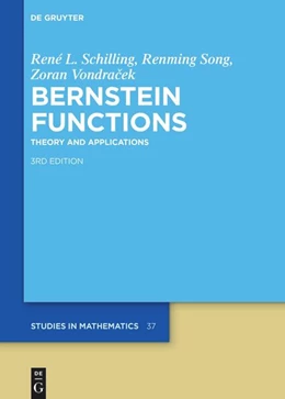 Abbildung von Schilling / Song | Bernstein Functions | 3. Auflage | 2026 | beck-shop.de