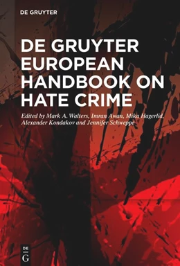 Abbildung von Walters / Awan | De Gruyter European Handbook on Hate Crime | 1. Auflage | 2026 | beck-shop.de