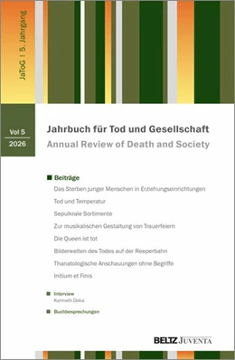 Abbildung von Benkel / Meitzler | Jahrbuch für Tod und Gesellschaft 2026 | 1. Auflage | 2026 | beck-shop.de