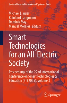 Abbildung von Auer / Langmann | Smart Technologies for an All-Electric Society | 1. Auflage | 2026 | beck-shop.de