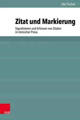 Abbildung von Tischer | Zitat und Markierung | 1. Auflage | 2026 | beck-shop.de
