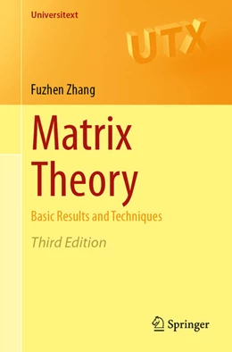 Abbildung von Zhang | Matrix Theory | 3. Auflage | 2026 | beck-shop.de
