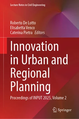 Abbildung von De Lotto / Venco | Innovation in Urban and Regional Planning | 1. Auflage | 2026 | beck-shop.de