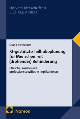 Abbildung von Schneider | KI-gestützte Teilhabeplanung für Menschen mit (drohender) Behinderung | 1. Auflage | 2026 | beck-shop.de