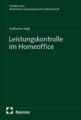 Abbildung von Vogt | Leistungskontrolle im Homeoffice | 1. Auflage | 2026 | beck-shop.de