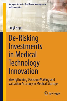 Abbildung von Negri | De-Risking Investments in Medical Technology Innovation | 1. Auflage | 2026 | beck-shop.de