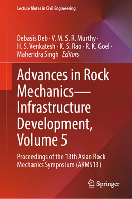 Abbildung von Deb / Murthy | Advances in Rock Mechanics-Infrastructure Development, Volume 5 | 1. Auflage | 2026 | beck-shop.de