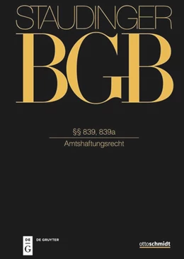 Abbildung von Kessen | Staudinger §§ 839, 839a (Amtshaftungsrecht) | 1. Auflage | 2026 | beck-shop.de