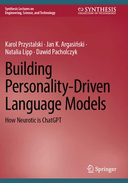 Abbildung von Przystalski / Argasi¿ski | Building Personality-Driven Language Models | 1. Auflage | 2026 | beck-shop.de