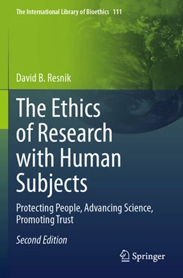 Abbildung von Resnik | The Ethics of Research with Human Subjects | 2. Auflage | 2026 | beck-shop.de