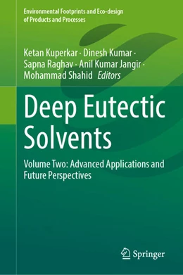 Abbildung von Kuperkar / Kumar | Deep Eutectic Solvents | 1. Auflage | 2026 | beck-shop.de