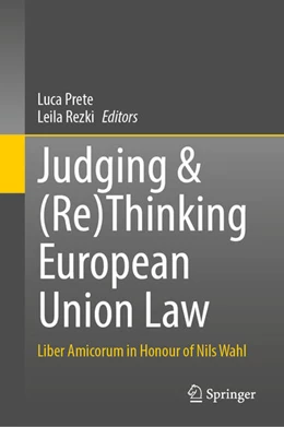 Abbildung von Prete / Rezki | Judging & (Re)Thinking European Union Law | 1. Auflage | 2026 | beck-shop.de