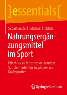 Abbildung von Zart / Fröhlich | Nahrungsergänzungsmittel im Sport | 1. Auflage | 2026 | beck-shop.de