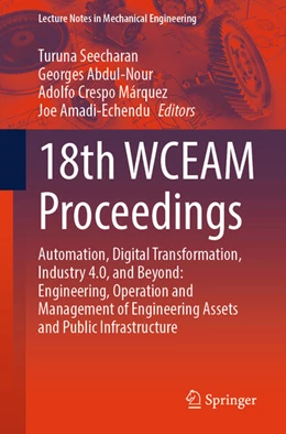Abbildung von Seecharan / Abdul-Nour | 18th WCEAM Proceedings | 1. Auflage | 2026 | beck-shop.de
