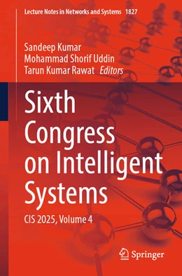 Abbildung von Kumar / Shorif Uddin | Sixth Congress on Intelligent Systems | 1. Auflage | 2026 | beck-shop.de