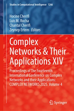Abbildung von Cherifi / Rocha | Complex Networks & Their Applications XIV | 1. Auflage | 2026 | beck-shop.de