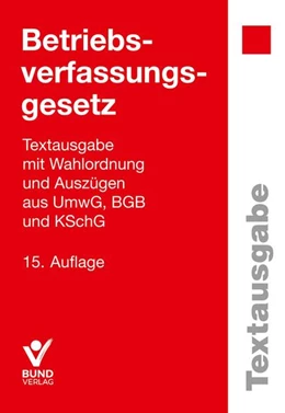 Abbildung von Betriebsverfassungsgesetz | 15. Auflage | 2026 | beck-shop.de