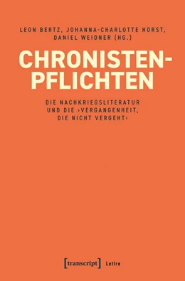 Abbildung von Horst | Chronistenpflichten | 1. Auflage | 2026 | beck-shop.de