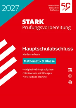Abbildung von STARK Mathematik 9. Klasse - Hauptschulabschluss 2027 Niedersachsen - Prüfungsvorbereitung | 23. Auflage | 2026 | beck-shop.de