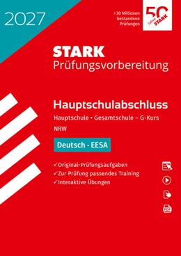 Abbildung von STARK Deutsch - Hauptschulabschluss (EESA) 2027 NRW - Prüfungsvorbereitung | 20. Auflage | 2026 | beck-shop.de