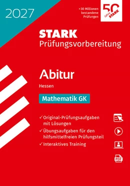 Abbildung von STARK Mathematik GK - Abitur 2027 Hessen - Prüfungsvorbereitung | 21. Auflage | 2026 | beck-shop.de
