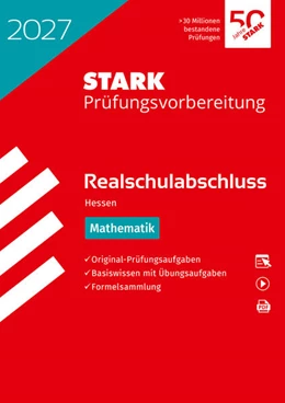 Abbildung von STARK Mathematik - Realschulabschluss 2027 Hessen - Prüfungsvorbereitung | 23. Auflage | 2026 | beck-shop.de
