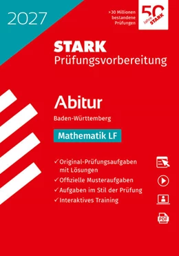 Abbildung von STARK Mathematik LF - Abitur 2027 BW - Prüfungsvorbereitung | 25. Auflage | 2026 | beck-shop.de