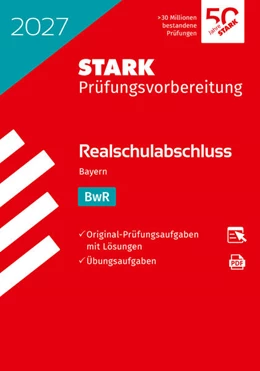 Abbildung von STARK BwR - Realschulabschluss 2027 Bayern - Prüfungsvorbereitung | 47. Auflage | 2026 | beck-shop.de