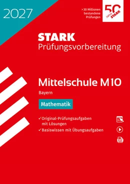 Abbildung von STARK Mathematik 10. Klasse - M10 Mittelschule 2027 Bayern - Prüfungsvorbereitung | 23. Auflage | 2026 | beck-shop.de
