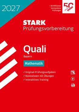 Abbildung von STARK Mathematik 9. Klasse - Quali Mittelschule 2027 Bayern - Prüfungsvorbereitung | 23. Auflage | 2026 | beck-shop.de