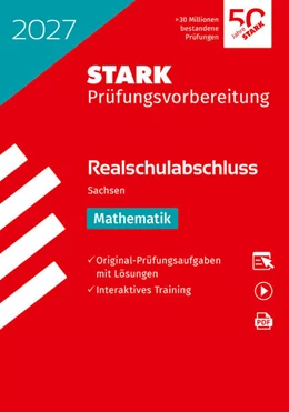 Abbildung von STARK Mathematik - Realschulabschluss 2027 Sachsen - Prüfungsvorbereitung | 32. Auflage | 2026 | beck-shop.de