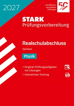 Abbildung von STARK Physik - Realschulabschluss 2027 Sachsen - Prüfungsvorbereitung | 27. Auflage | 2026 | beck-shop.de