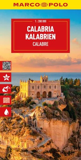 Abbildung von MARCO POLO Reisekarte Italien 13 Kalabrien 1:200.000 | 6. Auflage | 2026 | beck-shop.de