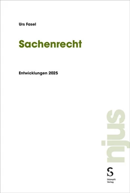 Abbildung von Fasel | Sachenrecht | 1. Auflage | 2026 | beck-shop.de