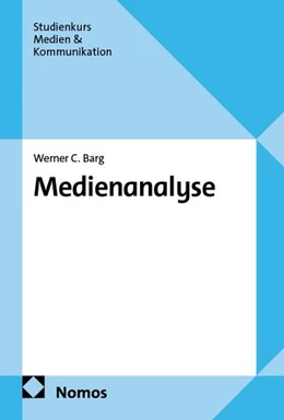 Abbildung von Barg | Medienanalyse | 1. Auflage | 2026 | beck-shop.de